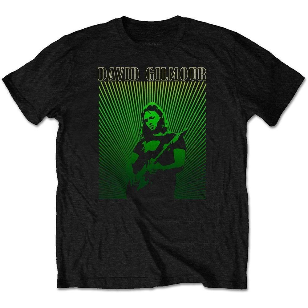 David Gilmour Classic Rock Psychedelic Theme Soft Cotton TShirt Breathable 100 Cotton Casual Streetwear Top