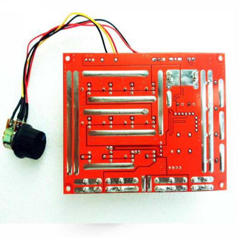Управление скоростью двигателя постоянного тока 10-50 В 60 А ШИМ HHO RC-контроллер 12 В 24 В 48 В 3000 Вт Регулятор скорости