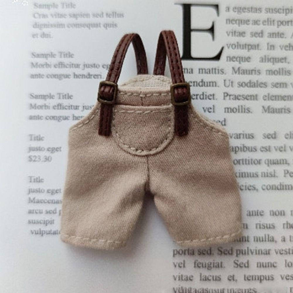 Pants T-shirt Suits for Obitsu11 Doll Denim Pants Fashion Overalls Doll Clothes Knitted Tops