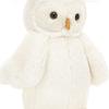 Jellycat Серия «Застенчивые» Сова Милая Кукла Плюшевая Кукла Высота 24 см