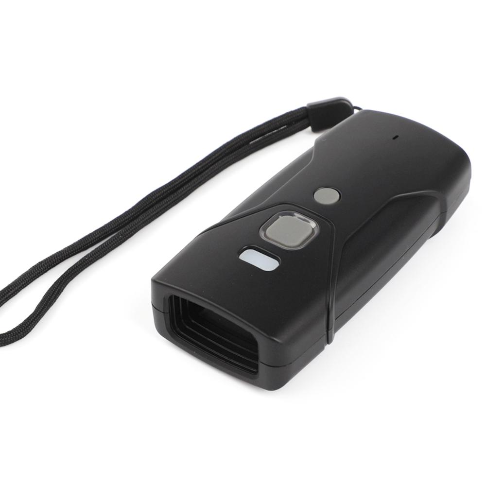 Portable Handheld Barcode Scanner Wired+2.4G+BT Three Mode Connection Support One Dimensional Barcode QR Code Fast