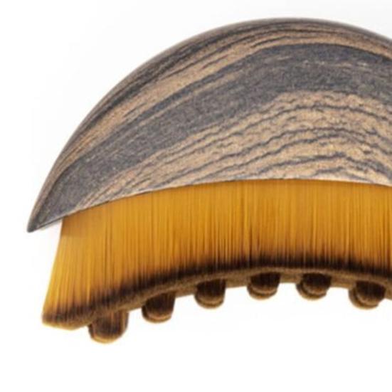 Лимфатическая контурная щетка для лица, моделирующая линию подбородка и челюсти, лимфодренажный массажер, эргономичная щетка для снятия усталости, скраб для ухода за лицом