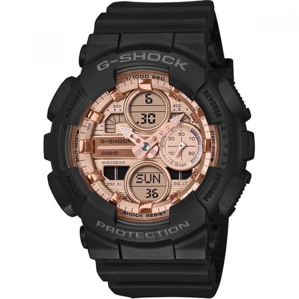 Casio G Shock Pink Gold Dial Gma s140pG 1ajf