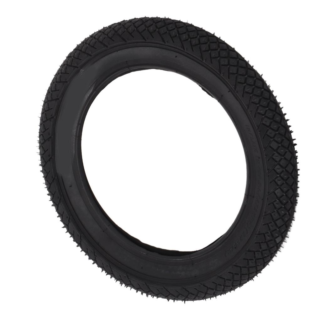 Детская толстая нескользящая резиновая шина Детский велосипед Клетчатый узор Шина Запчасти Аксессуары