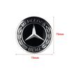 Автомобильные наклейки 4 шт. 75 мм Для MERCEDES BENZ AMG W205 W213 W206 W166 W176 W220 W253 C180 C200 Наклейки на центральные колпачки колес автомобиля Ступица Ca