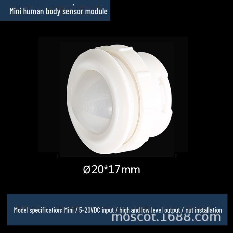 Smart Home Body Sensor Lighting Fixture with Microwave Radar, Infrared and Human Body Induction Technology.