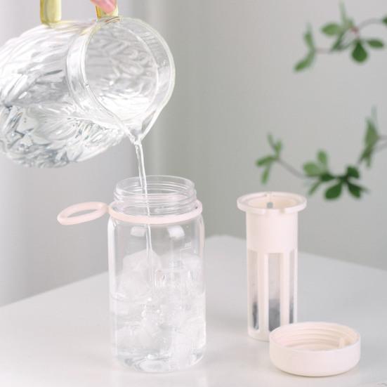 450/600ML Cold Brew Cup with Scale Filter Food Grade Large Capacity Portable Travel Tea Bottle Cold Brew Coffee Maker Jar