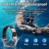 New Smart Bracelet Men Fitness Tracker IPX8 Waterproof Heart Rate Sleep Monitor Outdoors Sports Smartwatch Band For Android IOS