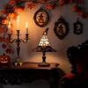 USB Powered Gothic Night Light Handcrafted Resin Wizard Hat Light  Bedroom & Bookshelf