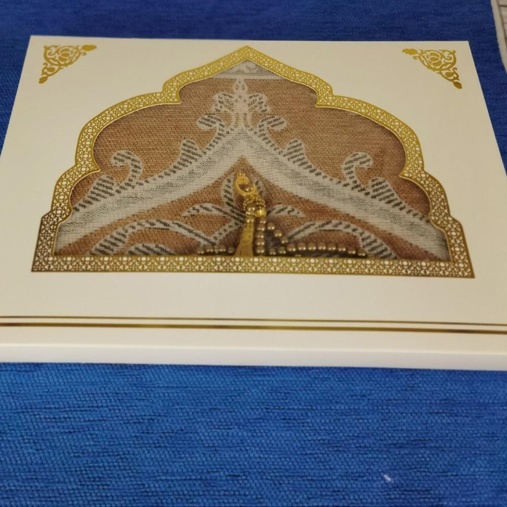 Нескользящий Набор Молитвенных Ковриков Прямоугольный Джанамаз Саджада Исламские Подарки Мусульманский Молитвенный Коврик Женщины Мужчины