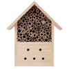 Outdoor Mini Pine Wood Insect Bee House Shelter Handwork Art Craft Garden Decoration Ornament