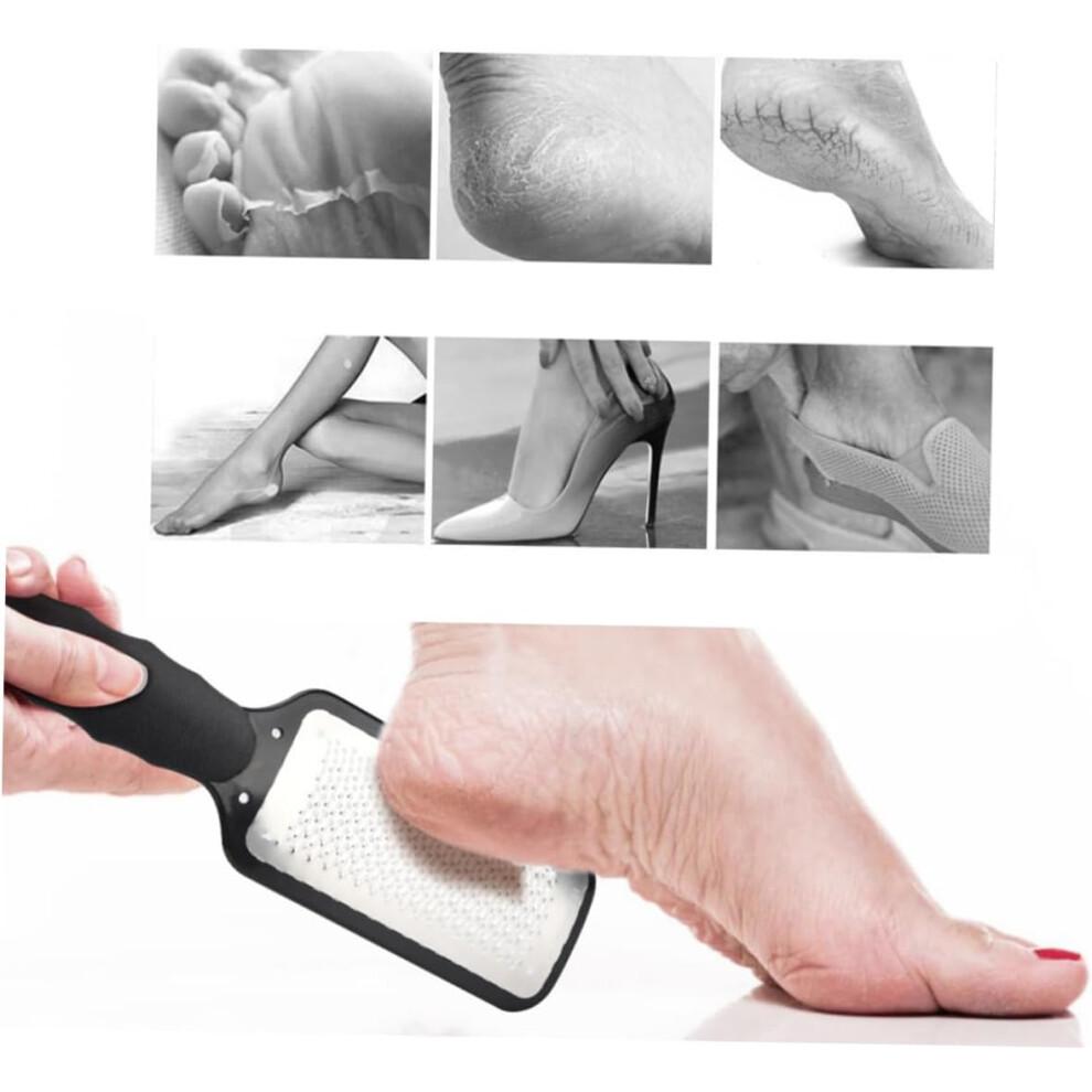 Foot File Exfoliating Scrub Remover Pedicure Tool for Home Dead Skin Removal Stainless Steel Personal Care Accessory