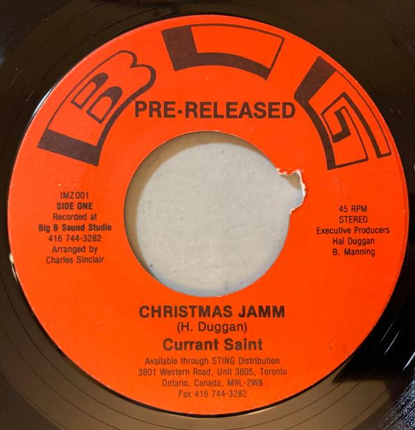 7-дюймовая пластинка CURRENT SAINT Christmas Jamm Санта-Клаус A Come IMZ001 Big B Productio Канада Регги Ска Даб Б/у