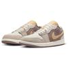 Air Jordan 1 Low SE Craft Inside Out - Мужские кроссовки Taupe Haze Brown Mint-Foam Celestial-Gold DN1635-200