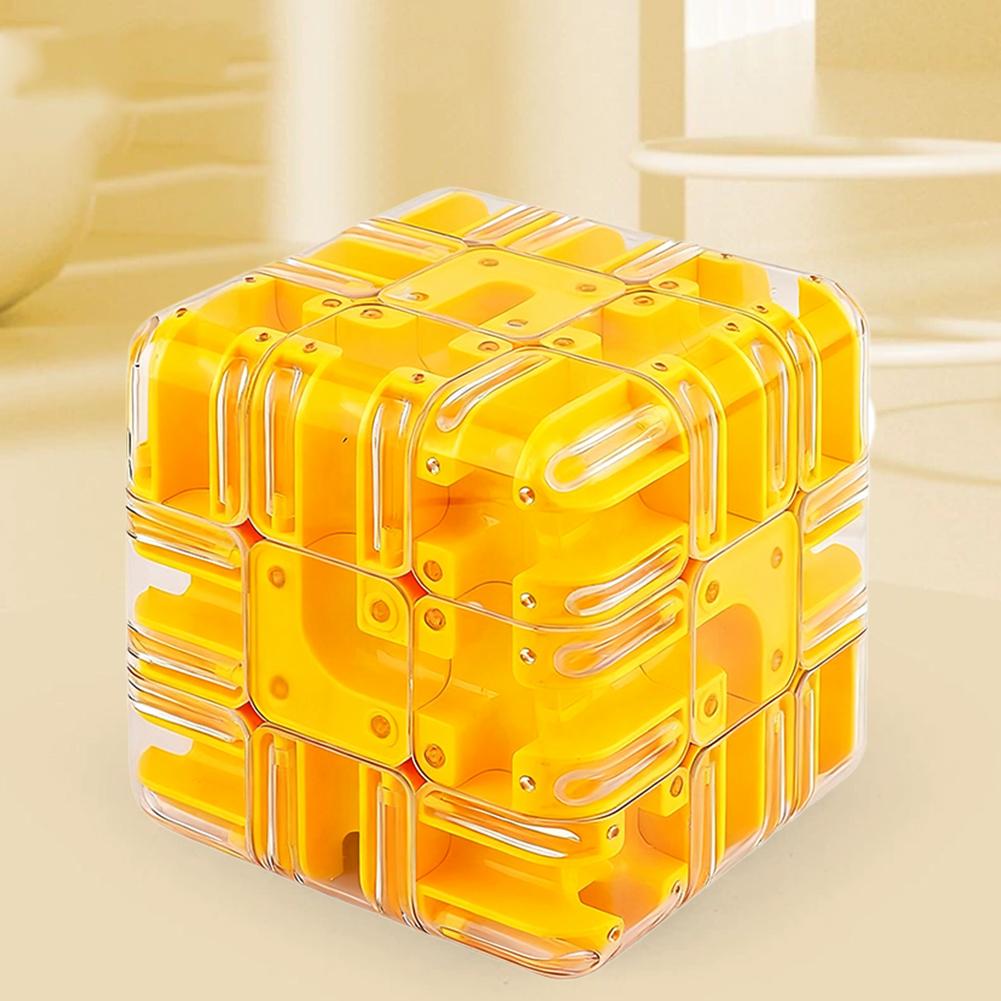 3D Maze Магический куб Куб третьего порядка Обучающие развивающие игрушки Логический интеллект Креативный куб-лабиринт Головоломка Мышление To J7L2