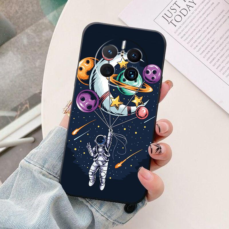 For Huawei Mate50pro 4G Case Colorful Painted Soft Silicone Back Cover For Huawei Mate 50 Mate50 Pro 50pro Shockproof Bumper