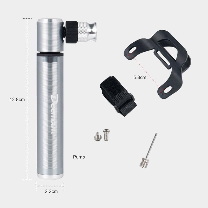 Велосипедный мини-насос, велосипедный MTB, портативный воздушный насос с шариковыми шинами, клапан из сплава