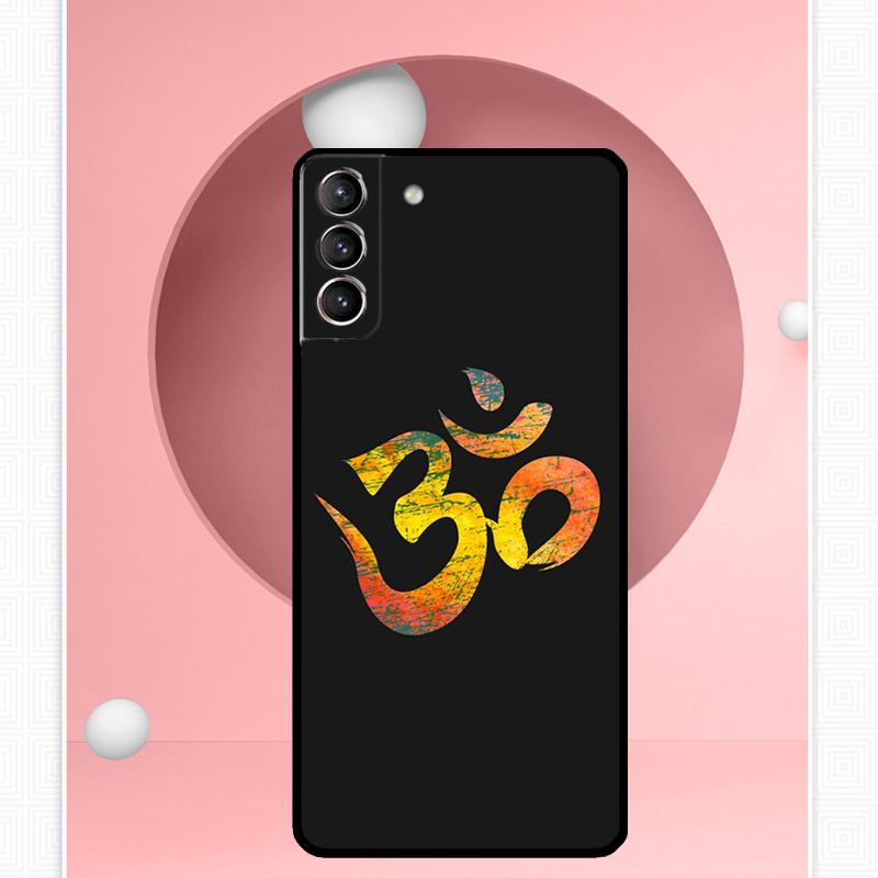Aum Om Yoga Symbol Fitness Gym Case For Samsung Galaxy S24 Ultra S20 S21 S22 S23 S25 Ultra S9 S10 Plus S25 FE Cover Funda