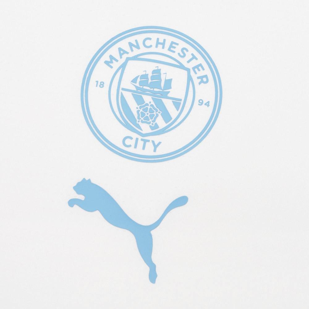 Puma Manchester City Pre-Match Training Short Sleeve T-Shirt Unisex Tops White 764504-04