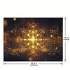 2D Metatron's Cube Sacred Geometry Backdrop Spiritual Photo Booth Banner