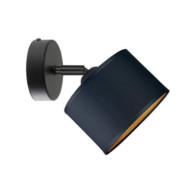 Wall Lamp 1xE27 FLOW BLACK