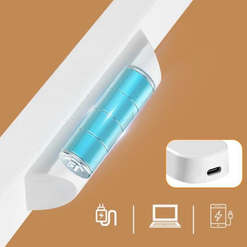 Светодиодный свет Магнитная USB-зарядка и подключение Двойное использование Бесступенчатое затемнение Шкафный светильник Настольная лампа Сенсорное управление / Пульт дистанционного управления