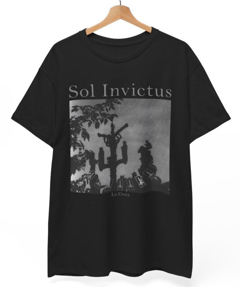 Футболка Sol Invictus La Croix, Музыкальная группа Рок Панк Метал, Унисекс футболка