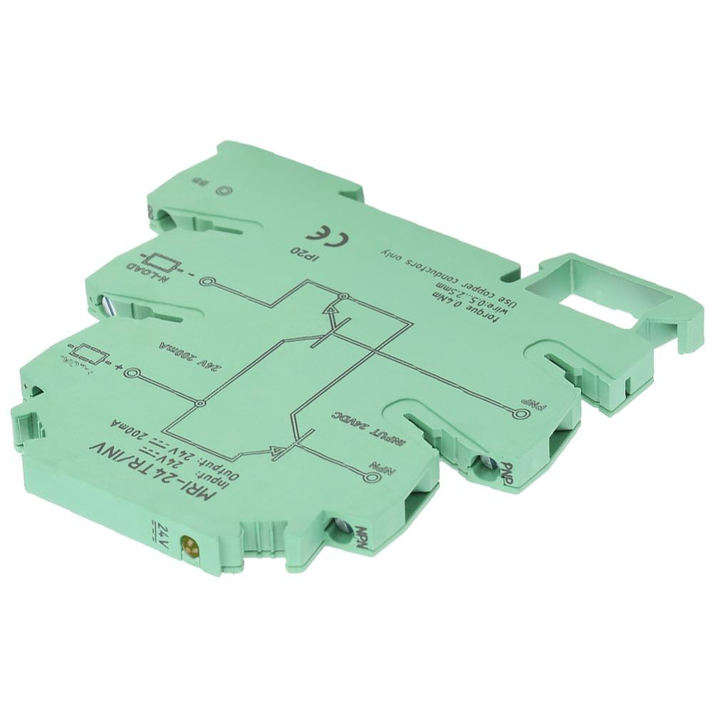24VDC 15 KHZ NPN PNP Signal Converter MRI-24TR/INV Level Conversion Module PLC Sensor  PLC Systems