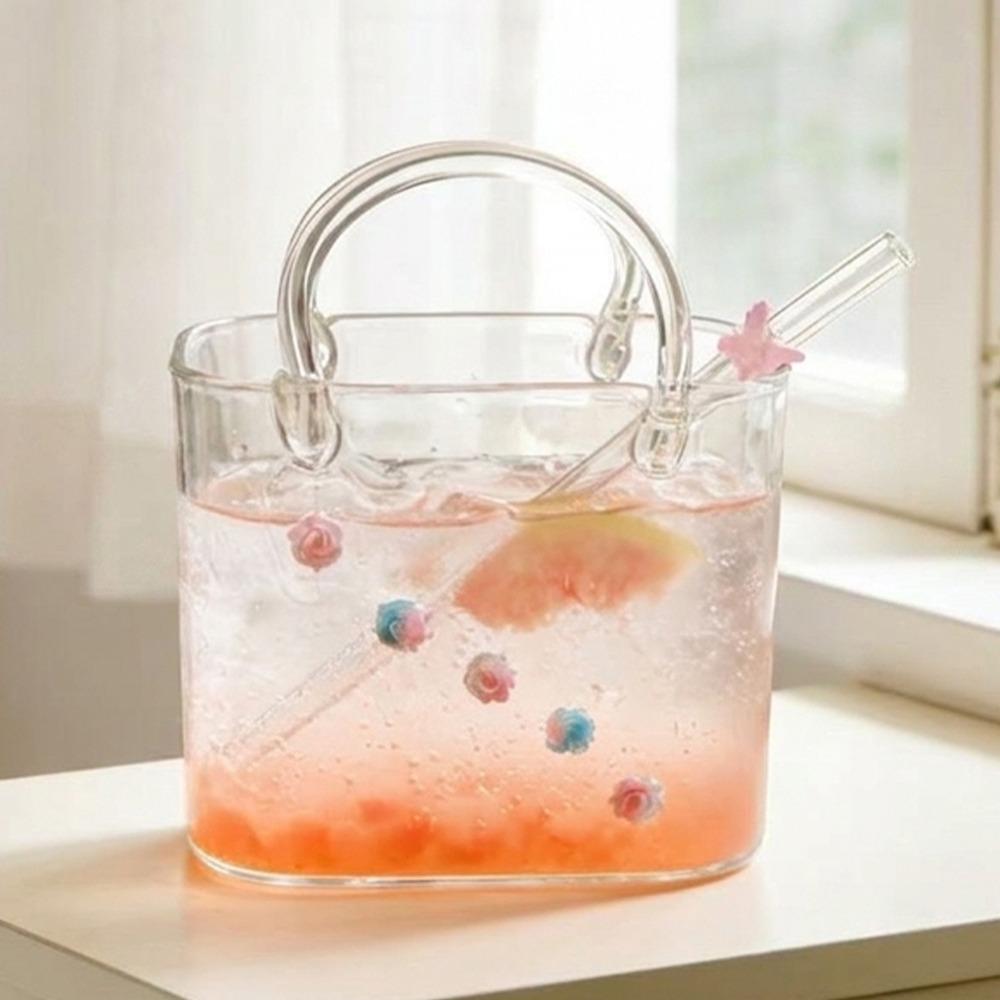 with Straw Creative Cocktail Glasses Novelty Beer Drinking Mug Fruit Wine Glass Home Use
