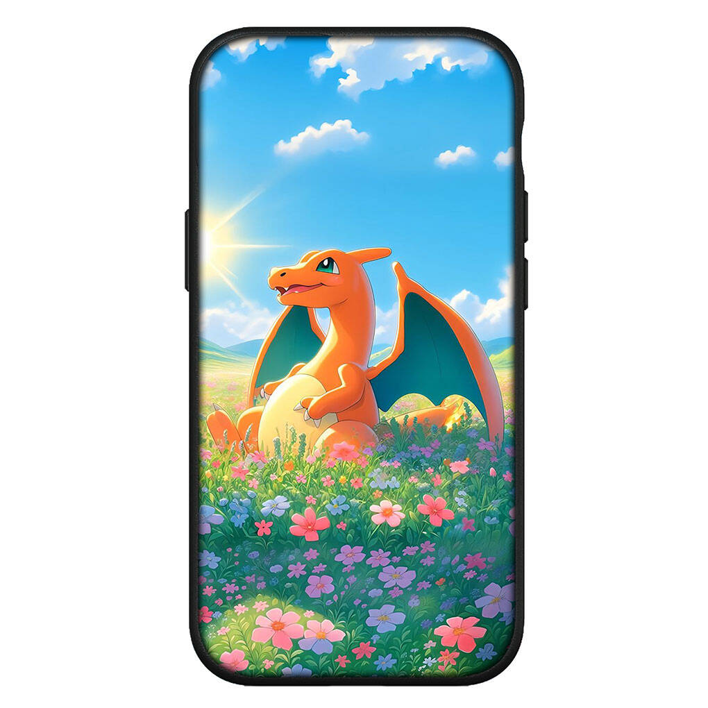 Cover for iPhone 17 16 15 Xiaomi Poco Redmi Note 14 13 12 11 Pro Max X 9 16e Samsung Galaxy S25 S24 S23 OPPO Huawei Comics Charmander Phone Case