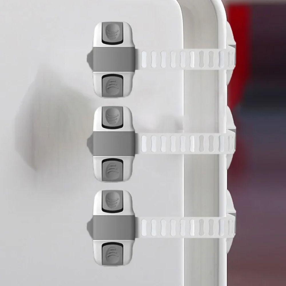 20cm Child Safety Lock Anti-Clamp Refrigerator Safety Buckle Drawer Locks Cabinet & Refrigerator