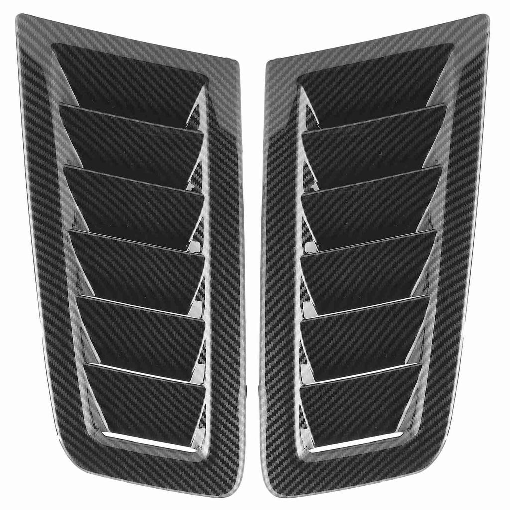 2Pcs  Bonnet  Vents Engine Hood Car Exterior Parts for  RS MK2 Style Car Front Vent Hood Vents Car Accessories