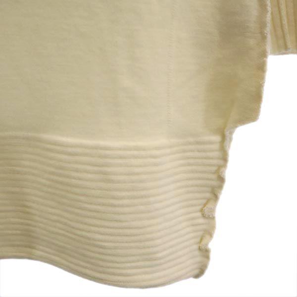 ISSEY MIYAKE Сделано в Японии Шерстяная смесь Туника с длинным рукавом 2 Белая система Женская Б/У