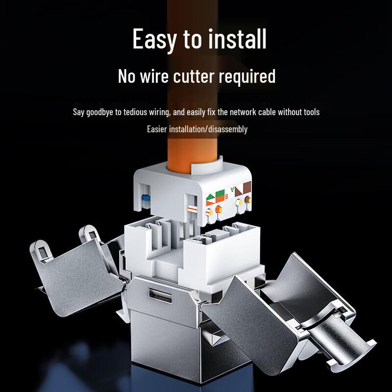 SAMZHE Сетевой модуль Cat7 RJ45