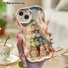 Phone case: 2D flat, suitable for iPhone 18, 17, 16, 15, 14, 13, 12 Pro protective case, fairy tale Christmas tree, perfect holiday gift for Christmas