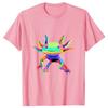 Pop Cute Art Axolotl TShirt Graphic Tee Cartoon Apparel Animal Lover Aesthetic Clothes Short Sleeve Blouses Gift for Boys Girls
