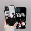 Чехол-бампер My Chemical Romance Rock Band Матовый Защитный Чехол Для IPhone 16 15 14 13 12 11 Pro Max X XS MAX Защитный Чехол