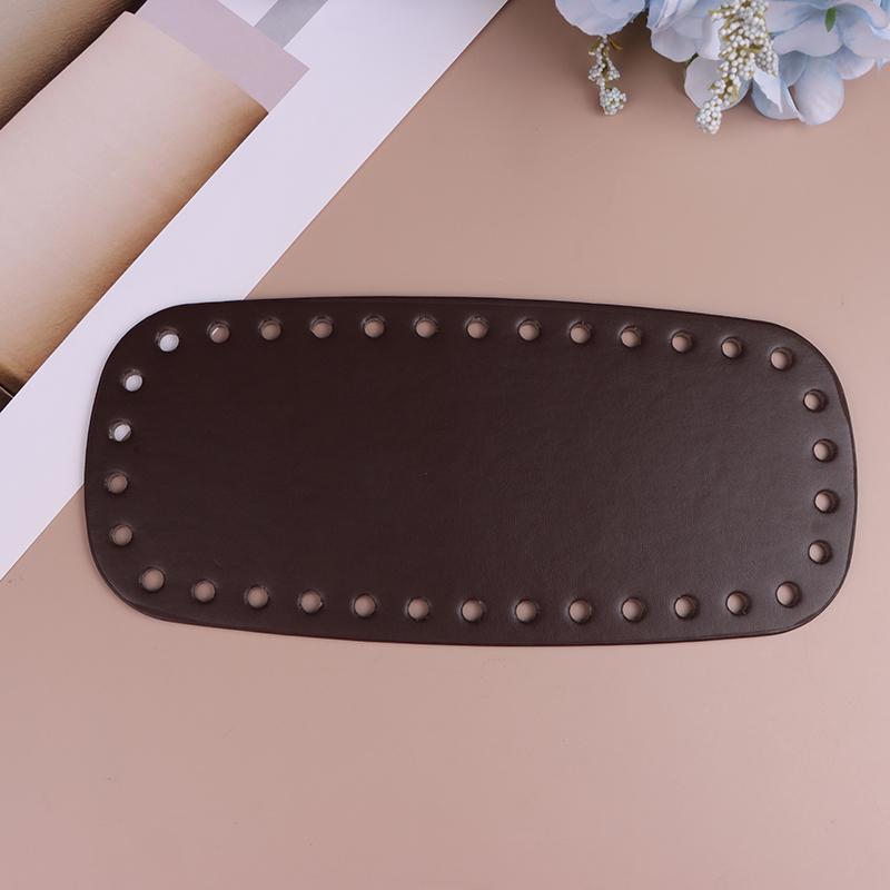 Round Leather Bottom With Holes Rivet Handbag Diy Women Shoulder Crossbody Bags Accessories