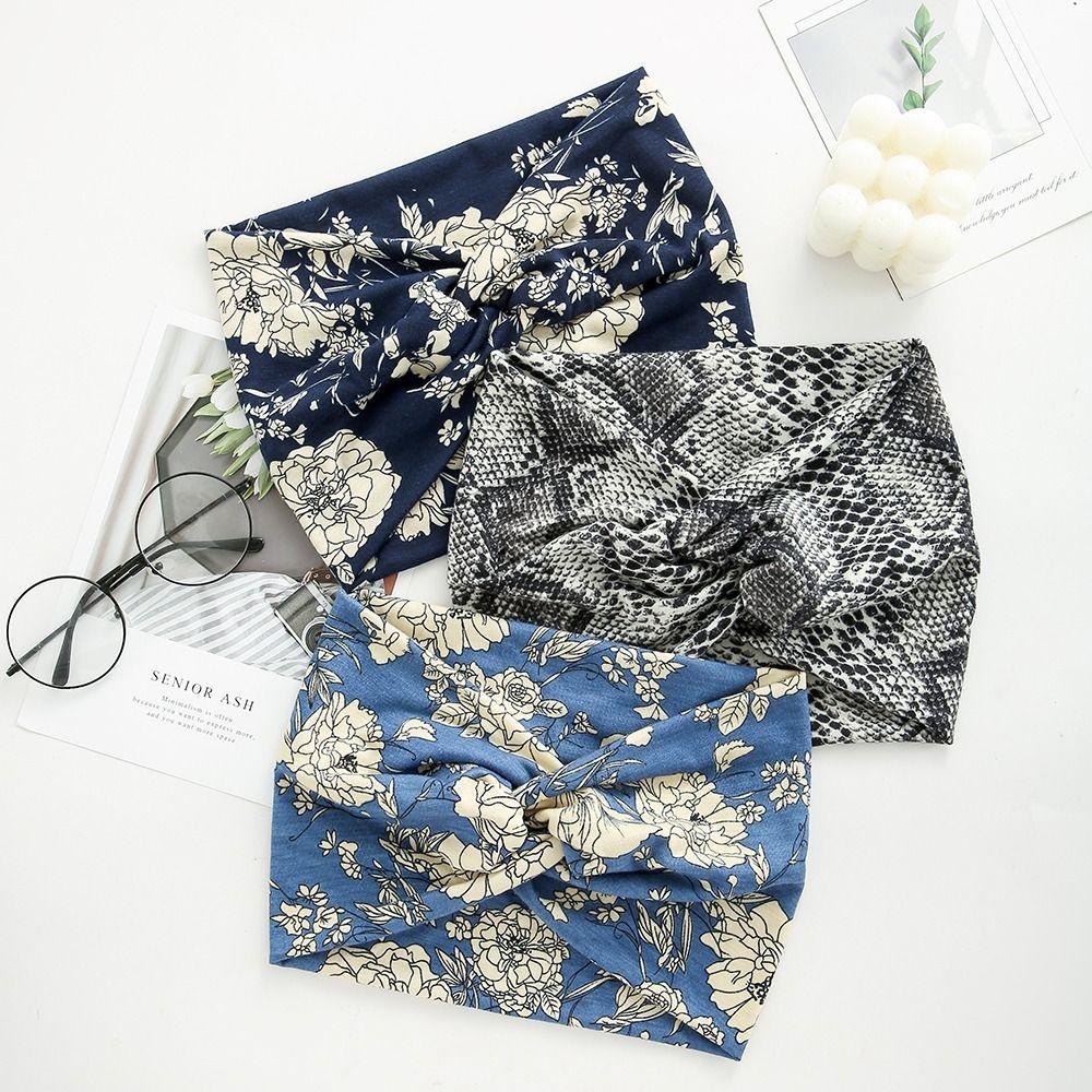 Аксессуары Тюрбан Широкие Повязки на Голову Твист Толстые Очень Большие для Женщин для Тренировок