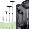 Golf Travel Bag Support Rod Adjustable 4-Section Retractable Aluminum Tube Dome Top Lid Portable Golf Bag Club Protector Support Pole