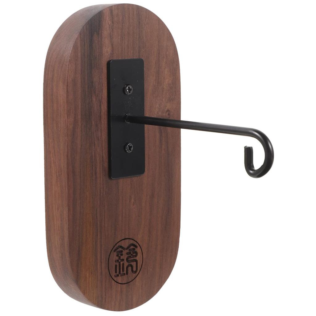 Ipetboom Polyphonic Wind Chime Wind Chime Bracket with Hummingbird Wind Chime Rack Door Hanging Wall Mounted Wood Stand, Hook, Holder, Hanger,