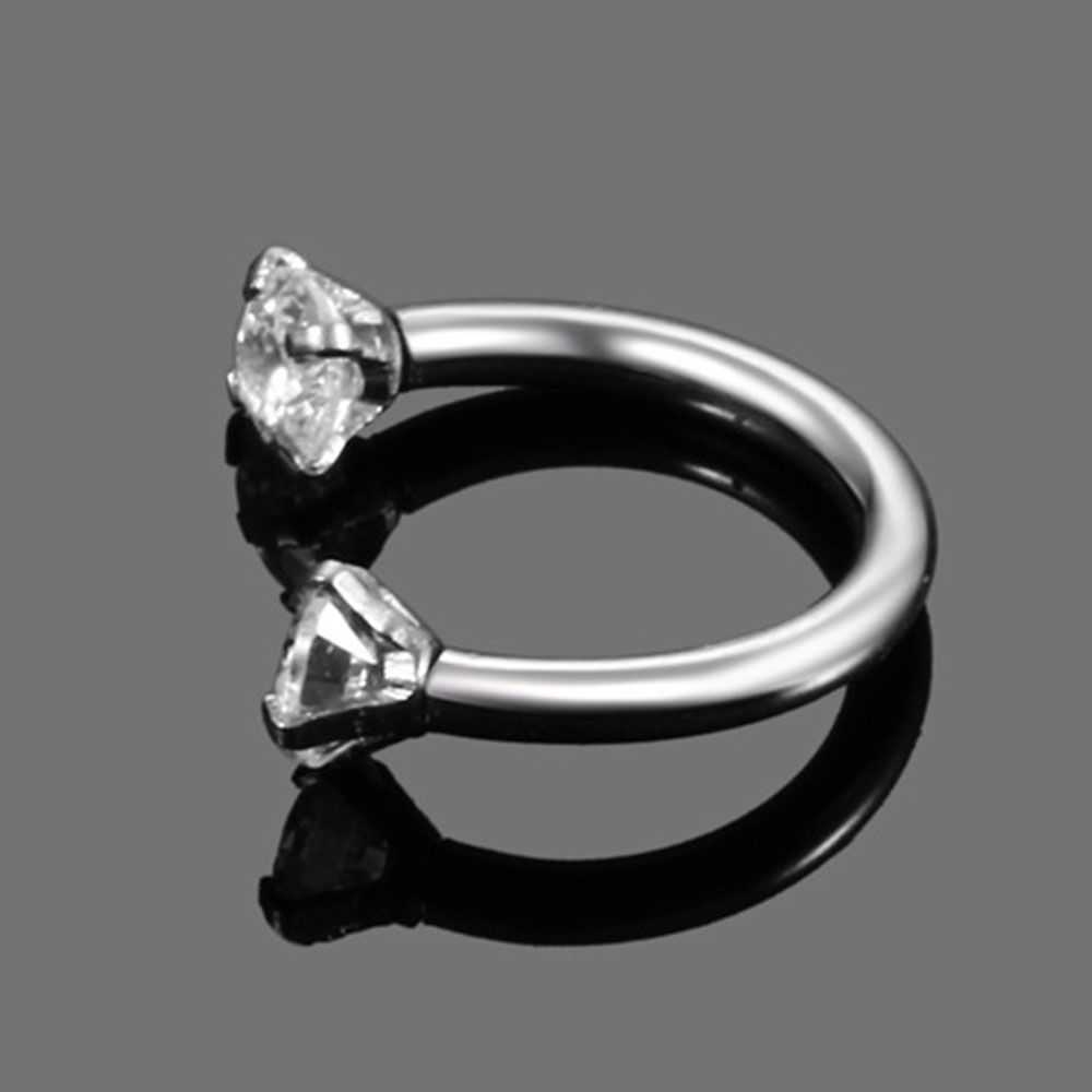 Septo Stainless Steel Nose Lip Ring Jewelry Eyebrow Ear Helix Captive Hoop Septum Cartilage