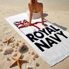 Royal Navy Fashion Beach Towel: Ideal for Summer Adventures Soft, absorbent and quick drying suitable for swimming and bathing