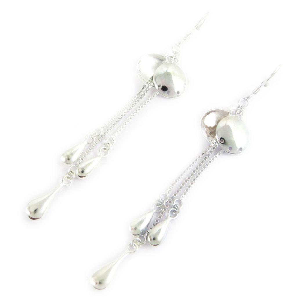 Les Trésors De Lily [E5212] - Серебряные серьги «Хореография»