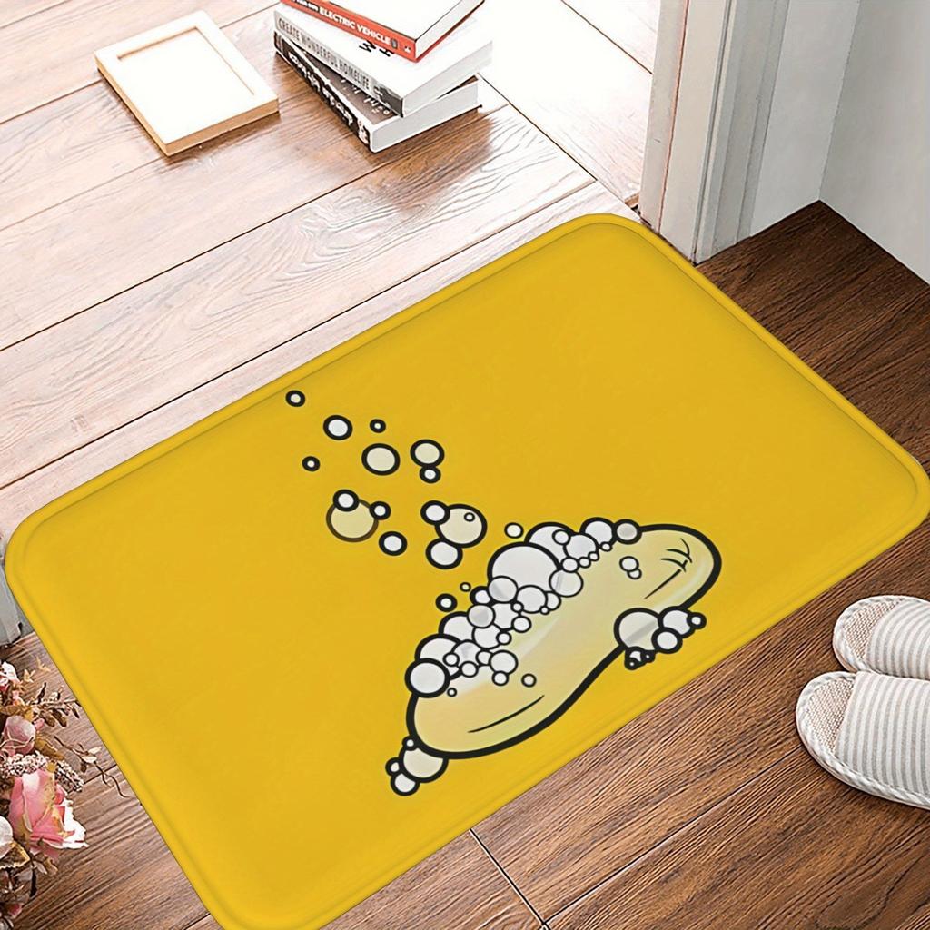 1PC Vintage Motorcycle Rider Kitchen Rug Non-Slip Door Mat Pop design Bathroom Rug Bath Mat Carpet for Home Sink Laundry Decor