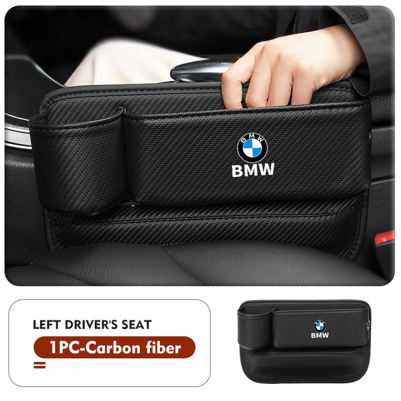 QAED6 Car Seat Gap Storage Box Door Side Seat Gap Organizer Case For BMW E87 E70 E91 E30 G20 E92 E93 E60 E46 E90 G30 E53 X1