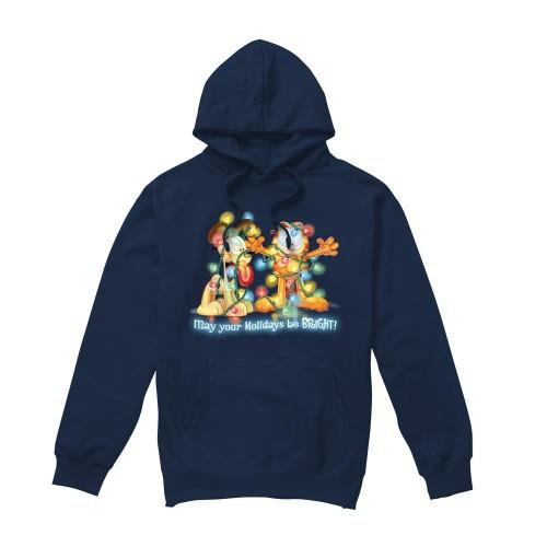 Garfield Mens Bright Holidays Hoodie
