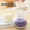 Clear Case Portable Denture Case Elastic Lifting Denture Soak Cup  for Clear Braces