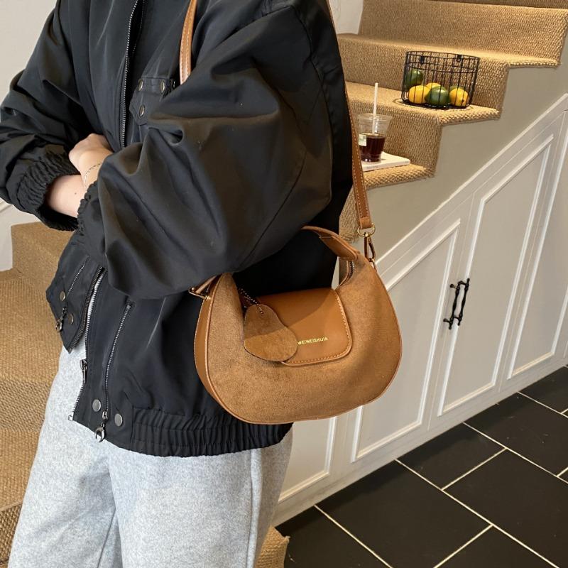 Ретро сумка-полумесяц, Простая повседневная сумка через плечо для работы, Модная сумочка