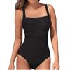 Цельные большие купальники закрытые купальники больших размеров пуш-ап женские боди купальные костюмы для бассейна пляжная одежда женский купальный костюм